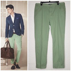 Paul Hamilton Slim Fit Green Pants Size 40